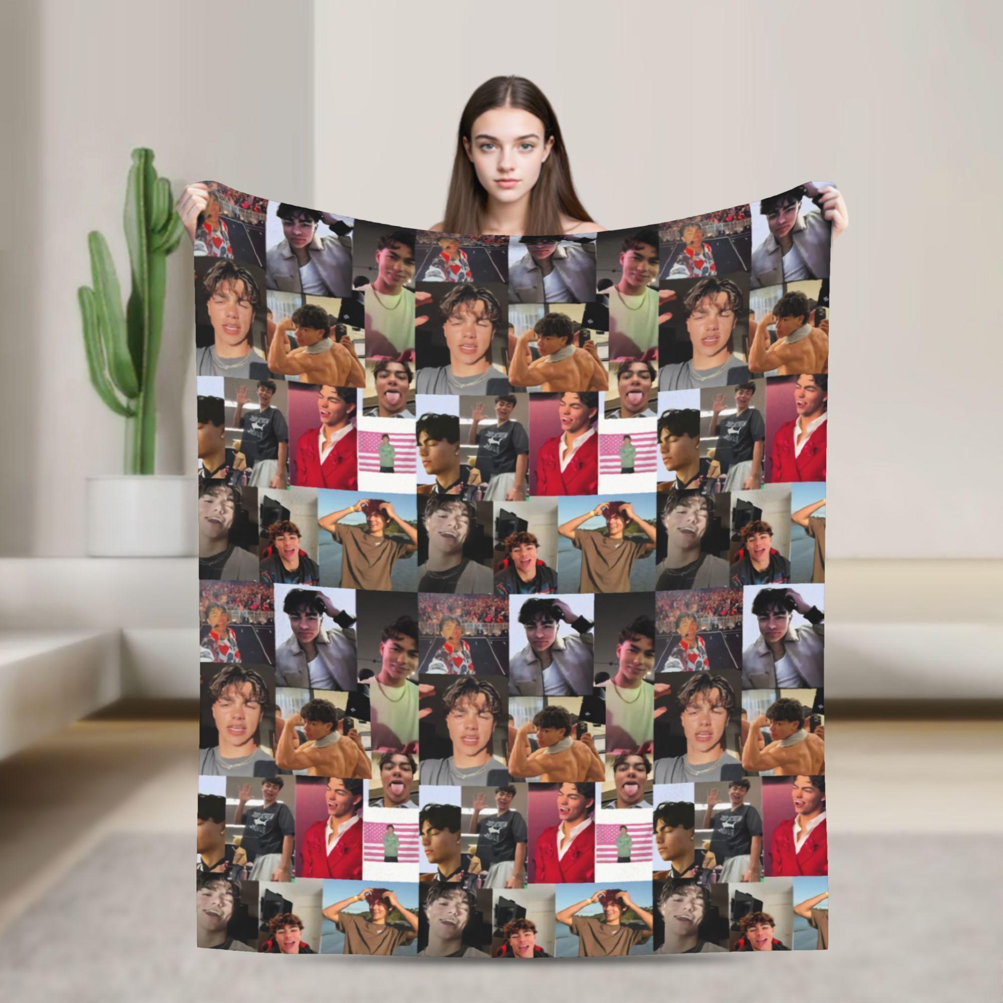 Malachi Barton Blanket Quality Super Warm Throw Blanket Winter Camping Home Decor Novelty Bedspread 75X95CM