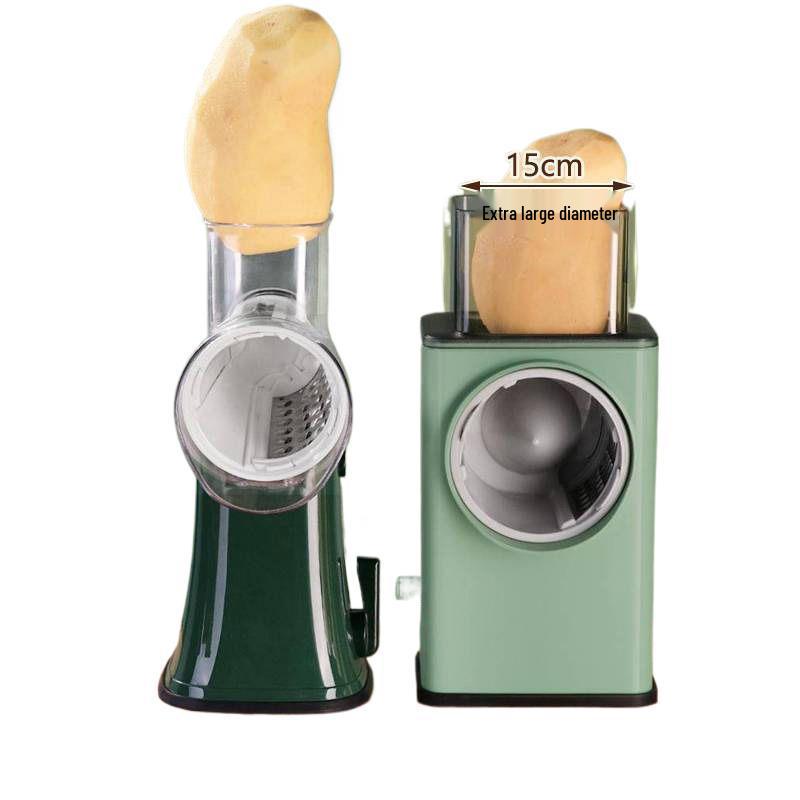 German Multifunctional Vegetable Cutter: Roller Potato Slicer, Shredder, Grater, Grinder, Chopper.
