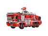 Star Fort Aerial Ladder Fire Truck XB03031: Educational Building Block Toy for Kids