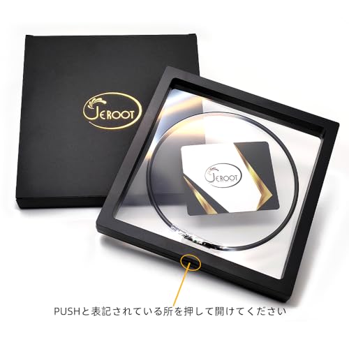 [Jeroot] Magneloop Magnetic Necklace for Men and Women, Strong, Sports, Simple, 43cm, Includes Exclusive Box