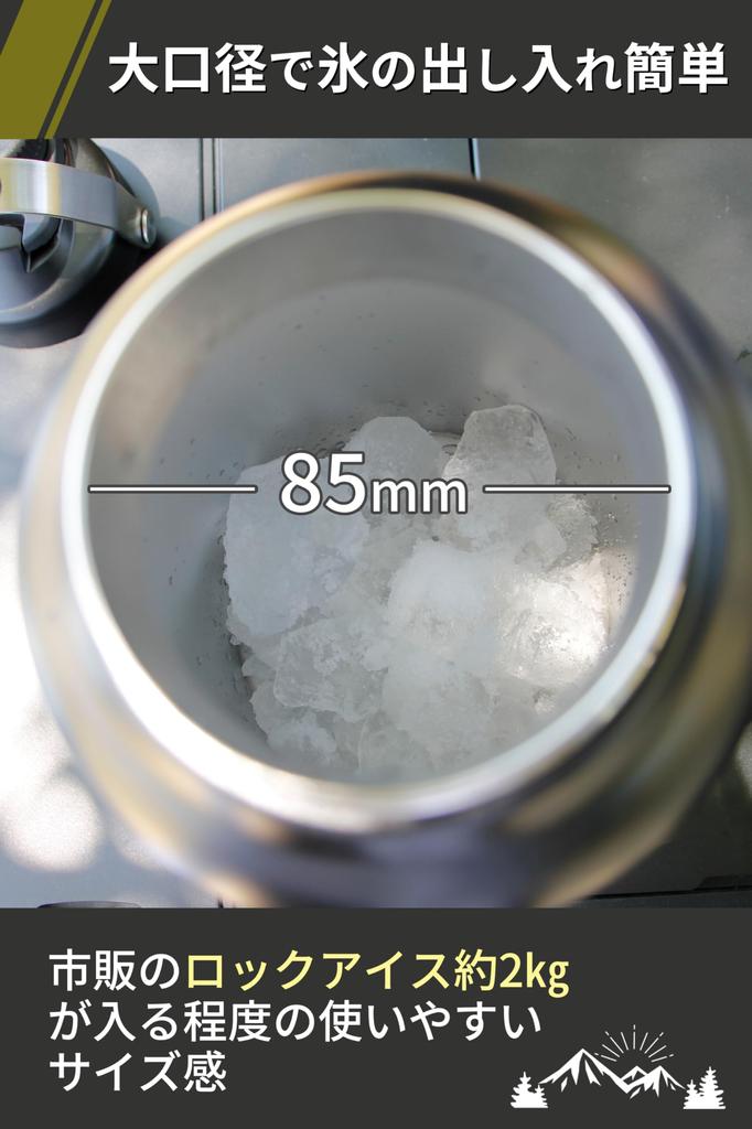 GRANDOOR One Gallon Jug Ice Jug for Cold and Hot Drinks Camping Outdoor Water Bottle 3.8L