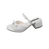 Cool New Style Thick-soled Chunky Heel Platform Women's Shoes
