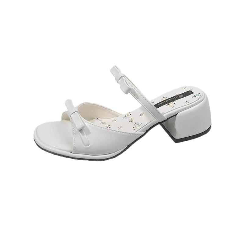Cool New Style Thick-soled Chunky Heel Platform Women's Shoes