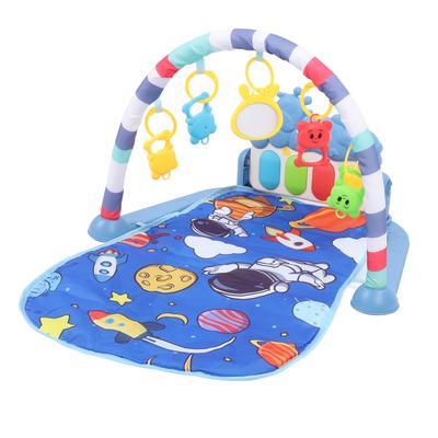 Baby Gym Play Mat Colorful Rattles Learning Toy Folding Play Piano Musical Tummy Time Mat Toys for N