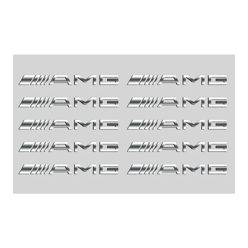 C200 E200 New For Mercedes Benz 3D Creative Car Interior Stickers Metal Badge Decoration For Mercedes Benz AMG W206 W205 W203 W2