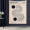 Colorful Bauhaus Exhibition Geometric Cartoon Tapestry Bohemian Wall Tapestries Mandala Wall Hanging Sheets