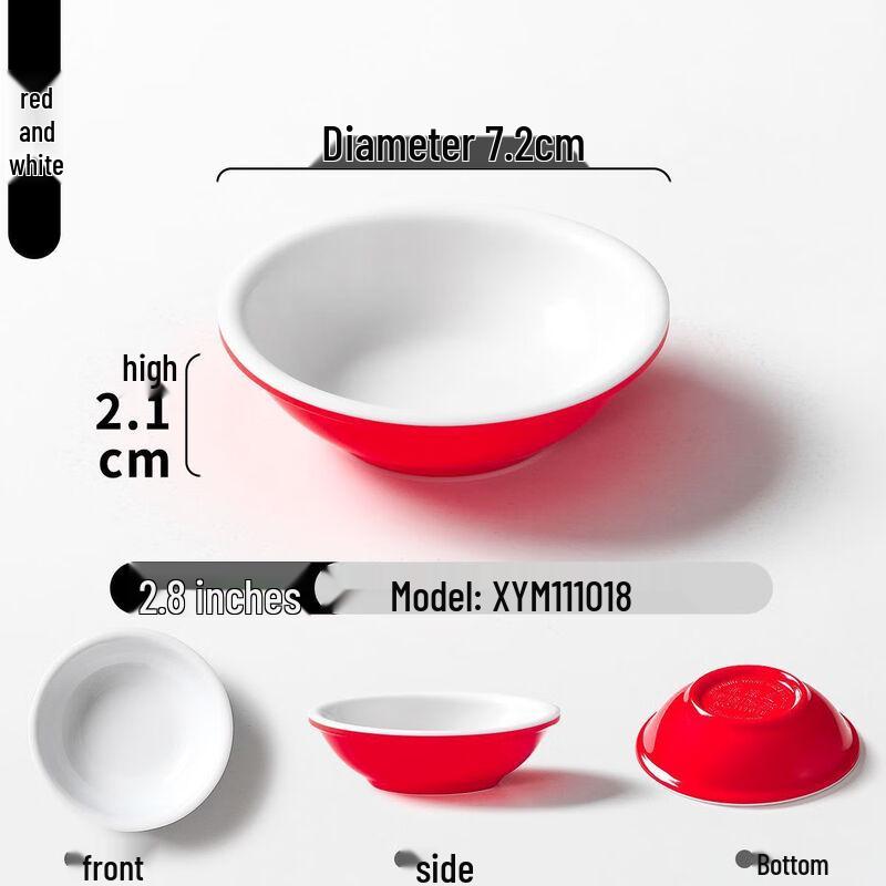 Jijun Commercial Melamine Dipping Sauce Dish