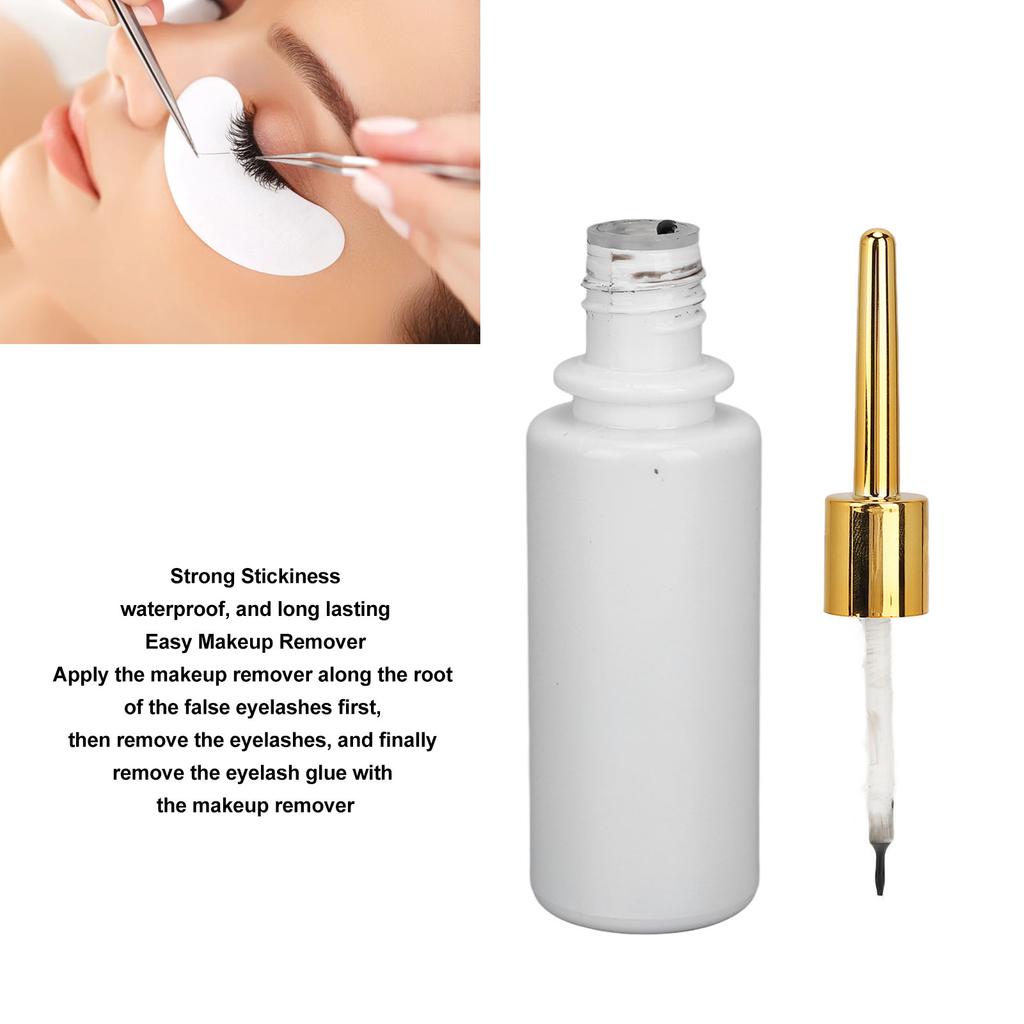 10ml False Eyelash Glue Hypoallergenic Waterproof Strong Stickiness Eyelash Extension Adhesive for Sensitive Skin