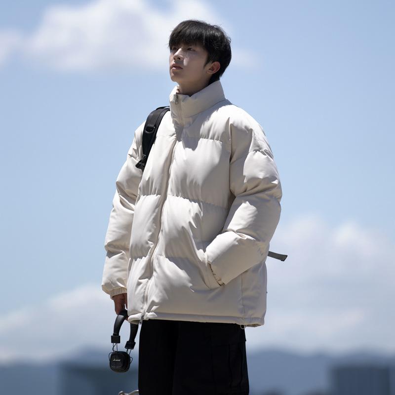 Men's and women's same cotton-padded clothes, new winter casual loose cotton-padded clothes, youth thickened jackets