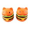 Koci Hamburger Squishy Zabawka z Powolnym Odbiciem Miękki Materiał PU Do Redukcji Stresu i Jako Prezent