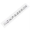 3D ABS Kompressor Letters Car Rear Trunk Fender Emblem Badge Car Sticker Decals For Mercedes C230 C200 C180 SLK CLK 200k SL CLS
