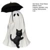 Halloween Ghost Statue Mini Resin Figurine Adorable Shape Funny Spooky Statue Festival Party Decoration