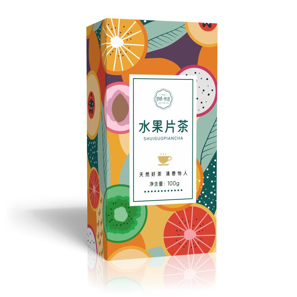 

Фруктово-травяной чайный микс - Лимон Кумкват Маракуйя Роза Хризантема Смесь 100g(10 Packs)