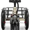 ONESPORT OT30 Pro Elektrisk Lastcykel 500W Motor 20" Feta Däck Vikbar Vuxen Elcykel Topphastighet 25 km/h Dubbel Skivbroms 48V 18AH 7 Växlar