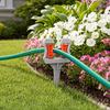 Garden Hose Guide Spike, Watering Hose Guide with Rollers, Water Pipe Holder Stake, Protect Plants And Prevent Tangles for Outdoor Yard