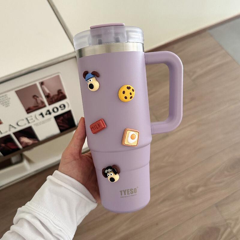 Shangqi Large Capacity Stainless Steel Insulated Tumbler with Straw