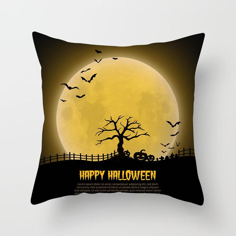 Pillow Covers Halloween Day Home Sofa Cushion Covers Office Supplies