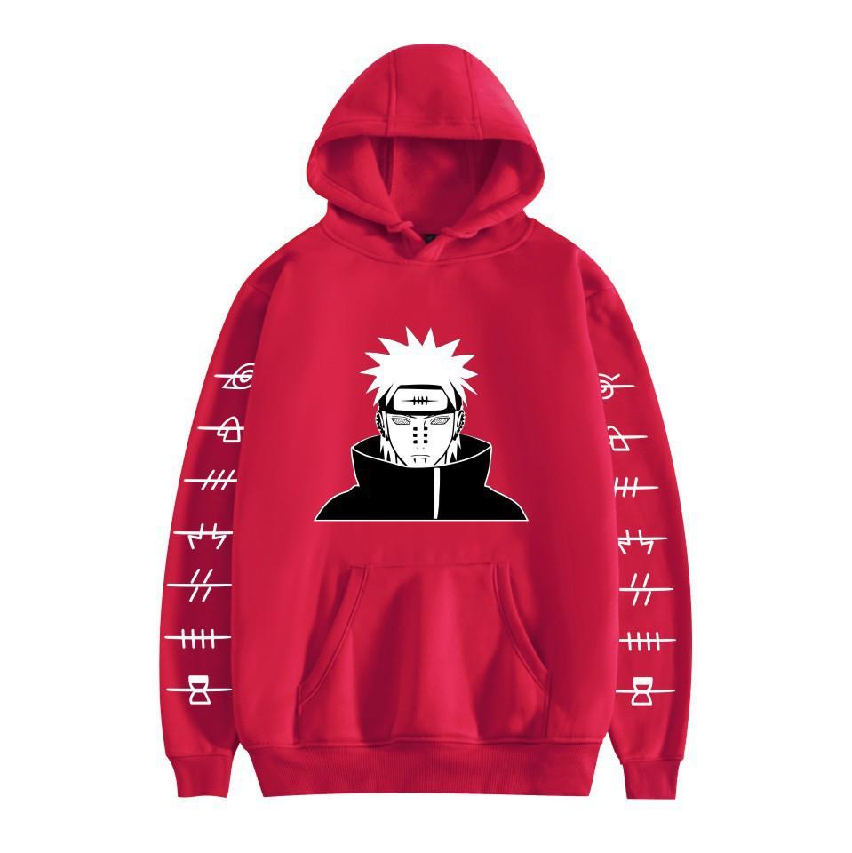 Naruto Hinman Anime Men'S And Women'S Fashion Casual Hooded Sweater