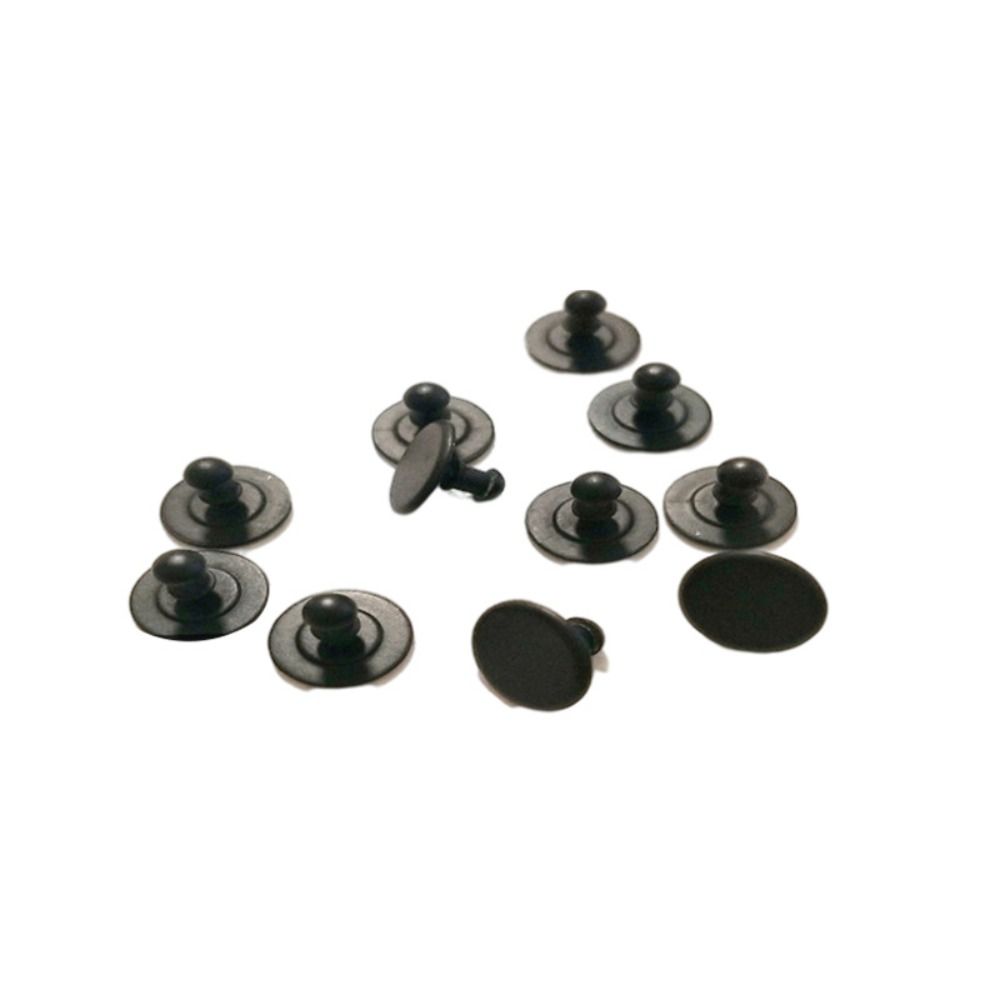 50 ks Černá kovová spona Kovová spona pro náramek Xiaomi Náhradní hrot Příslušenství pro chytré hodinky