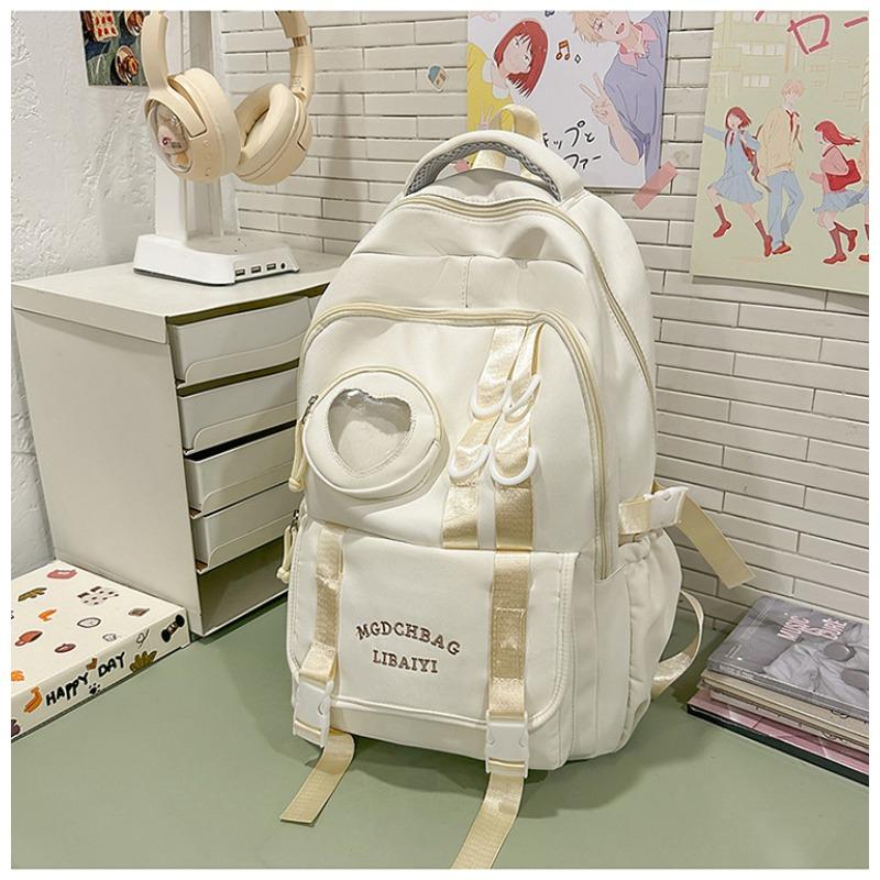 Junior High School Students' Schoolbags and Girls' New High Value Ins Wind High School Students' Lightweight and Large Capacity Backpacks