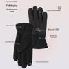 MISSION UV Men's Warm Windproof Cycling Touchscreen Gloves