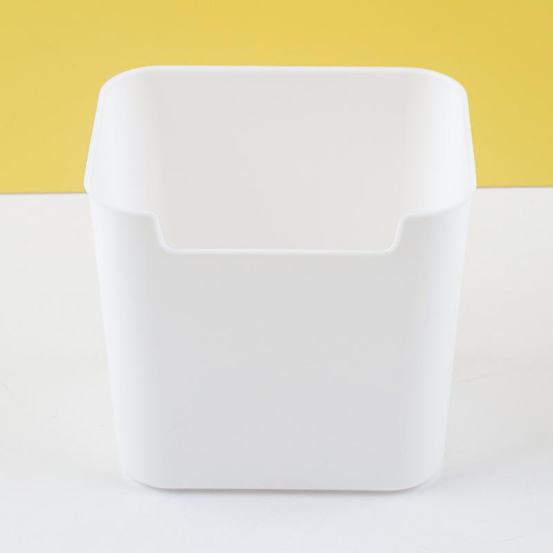Large Capacity Drop Resistant Simple Style Desktop Pen Holder Stationery Storage Pencil Case