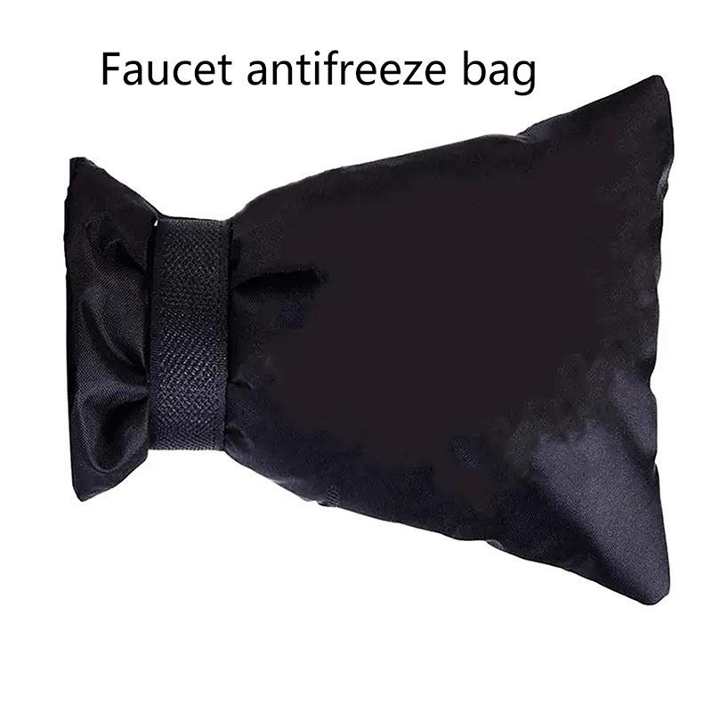Waterproof Oxford Cloth Faucet Antifreeze Cover Winter Outdoor Water Pipe Insulation Cover Anti-icing Protective Cover