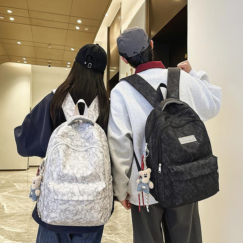 Middle School Student Schoolbag Men's Backpack Women's Graffiti Backpack