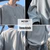 Baleno Men's S&K Series Pure Color Raglan Sweatshirt