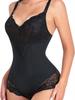 Mulheres Sexy One Piece Renda Lingerie Fina Respirável Bodysuit Controle de Barriga Levantamento de Bumbum Shapewear Roupa Interior Sem Costura