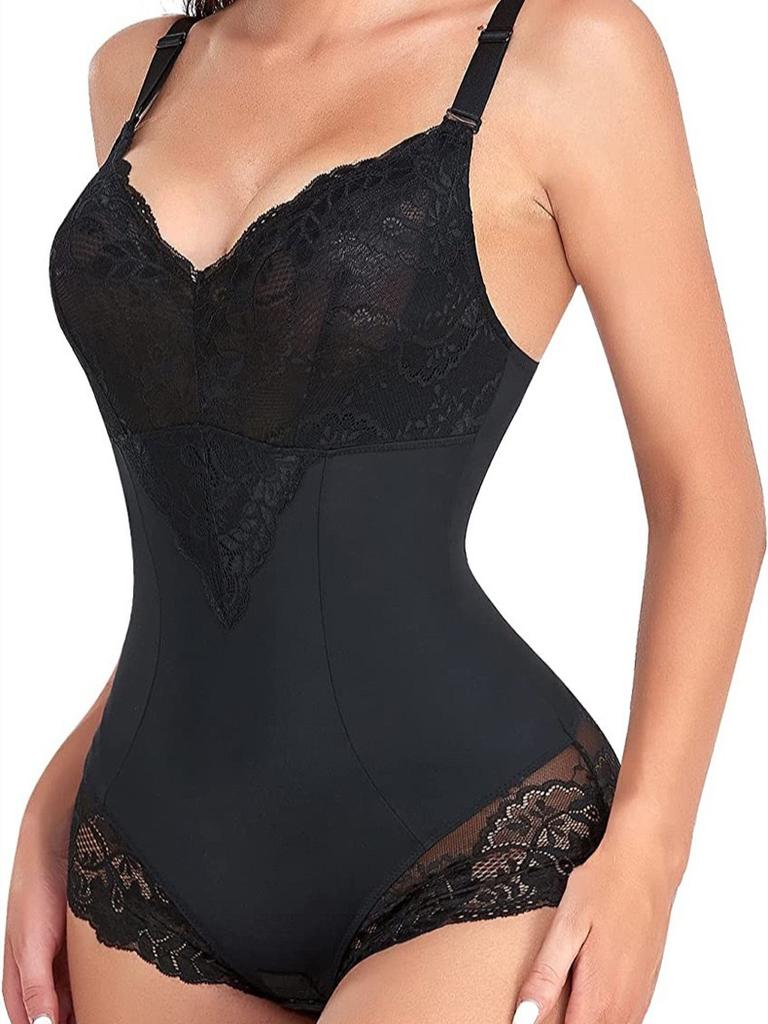 Mulheres Sexy One Piece Renda Lingerie Fina Respirável Bodysuit Controle de Barriga Levantamento de Bumbum Shapewear Roupa Interior Sem Costura