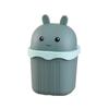 Mini Desktop Trash Can with Lid – Cute Wastepaper Basket for Bedroom, Dorm, or Office Tabletop