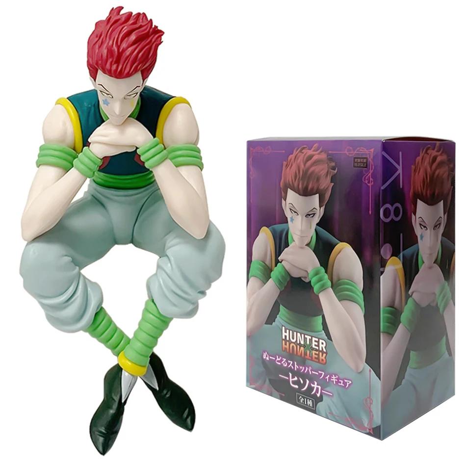 13cm Hunter×Hunter Anime Figure Phantom Troupe Hisoka Action Figure Noodle Stopper Room Decoration Noodle Stopper PVC Model Toys
