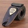 Adjustable Acoustic Guitar Belt Leather Ends Electric Bass Belt Durable Guitar Strap  Instrument