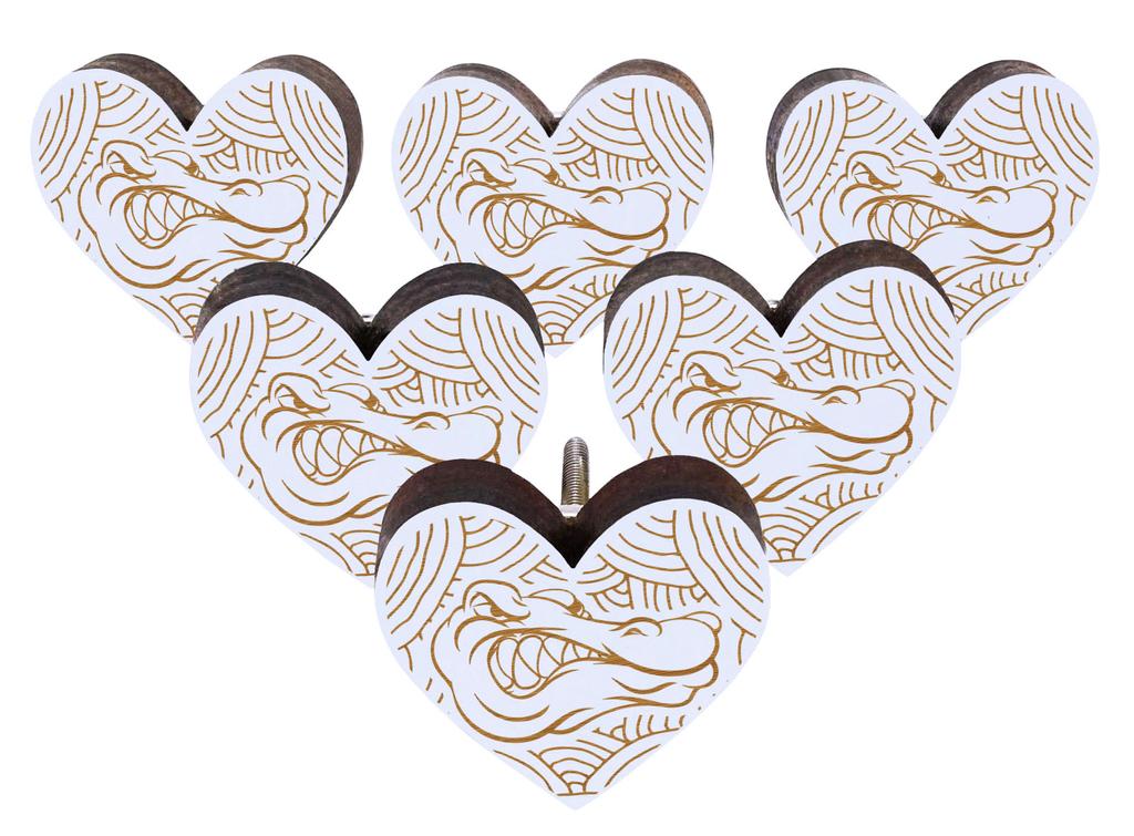 IBA Indianbeautifulart Brown Engraved Knobs 10 Pc Furniture Wooden Scallop Knobs Rustic Drawer