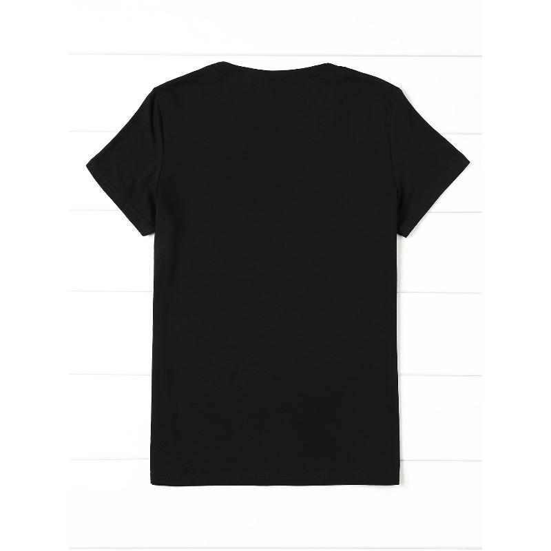 European Size Women's Funny "I'm Too Old" Slogan T-Shirt - Short Sleeve Crew Neck Casual Top with Lettering, Humorous Age-Defying Print, Casual Attire