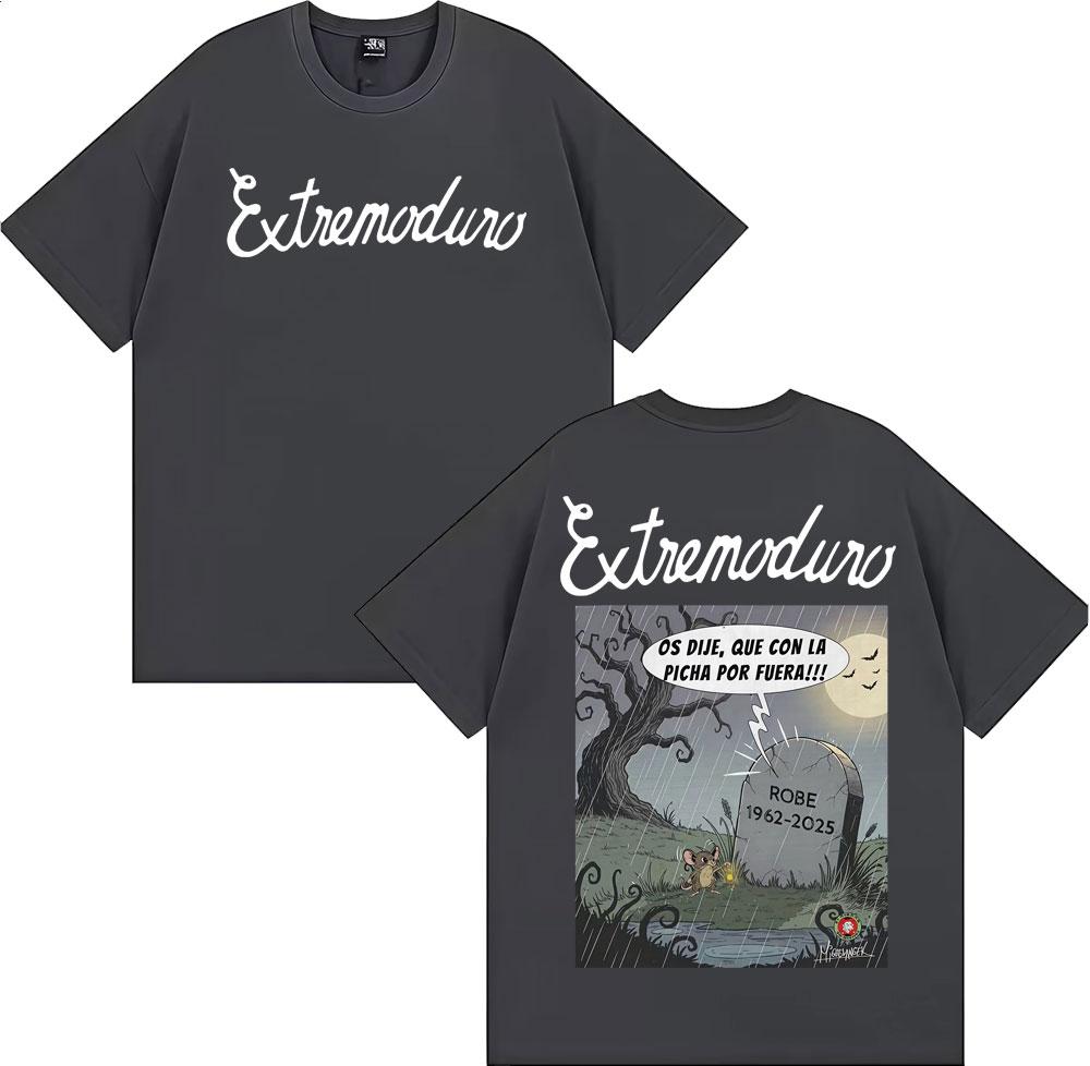 

Rock Band EXTREMODURO I Told You To Use Picha Out 2026 Summer Mens Womens Luxury Fashion 90s Hiphop Oversized Tshirt Street 4XL