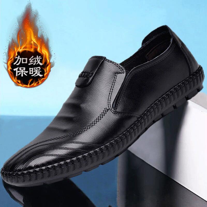 Winter velvet warm sports snow boots thickened fur integrated large cotton shoes