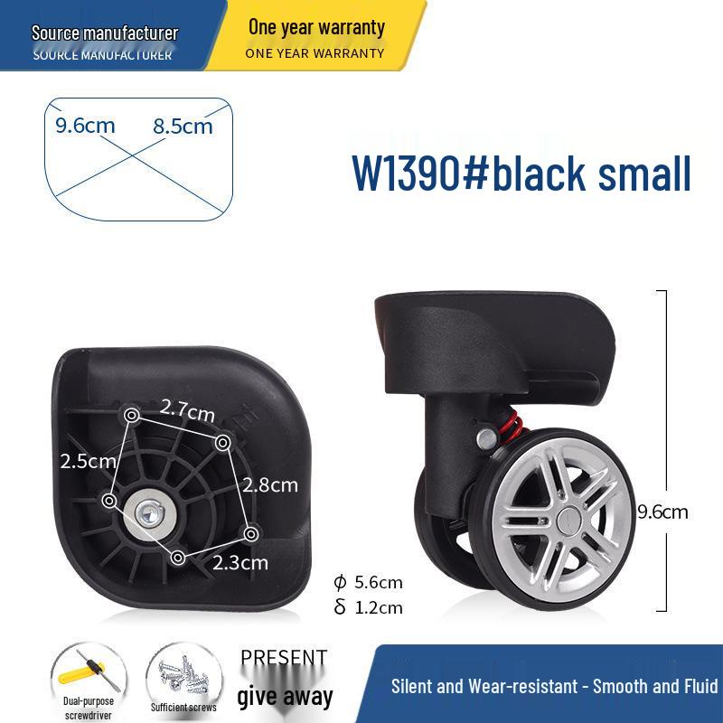Rodas de Substituição Universal para Malas e Malas de Trolley