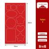 Geometrischer Selbstklebender Lederreparaturflicken für Sofas, Kleidung und Autositze - Nahtlose, Waschbare Reparatur.