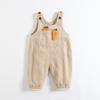 2025 Winter Cord-Latzhose im koreanischen Stil für Babys (0-3 Jahre) - Süßes Einteiler-Outfit