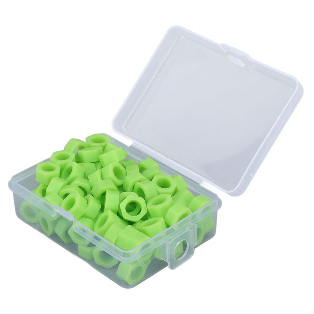 100 шт. Стоматологічні кільця Силіконові кольорові Кільця для інструментів для ідентифікації інструментів