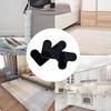 8/10/12Pcs Heart Shape Rug Gripper Double Sided Non-Slip Rug Pads Sticker, Washable And Reusable Rugs Corner Tape