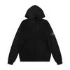 Classic Stone Island Solid Color Crewneck Sweatshirt Badge Long Sleeve Loose Fit Couples