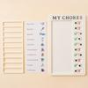 Kids Daily Routine Chart For Children Daily Chore Chart Educational Visual Schedule Board 12x20cm for Task Management