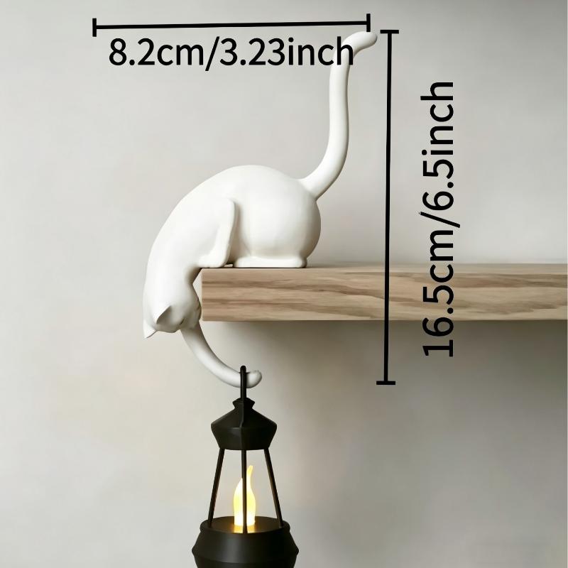 These Adorable Cat-Shaped Hooks Are Versatile And Perfect As Keychains For The Entryway Or As Living Room Decorations