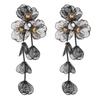 European & American Layered Flower Earrings - Korean Summer Style