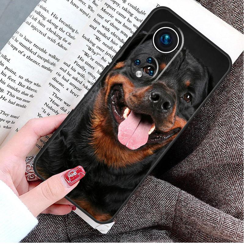Rottweiler Dog Case For Honor Magic 5 6 7 8 Pro Honor Win RT X9d X9c X9b X9a X8c X8b 50 70 90 400 200 Lite