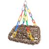 For Parakeets Bite Resistant Rope Bird Hanging Bed Bird Perch Parrot Swing Toys Parrot Hammock
