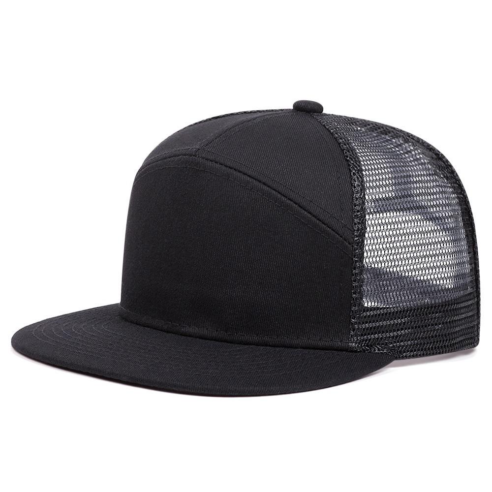 7 Panel Mesh Baseball Cap Adjustable Visor Hat Fashion Hip-Hop Hat  Unisex